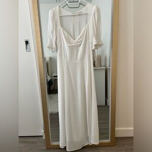 Aritzia Wilfred Tome dress - white